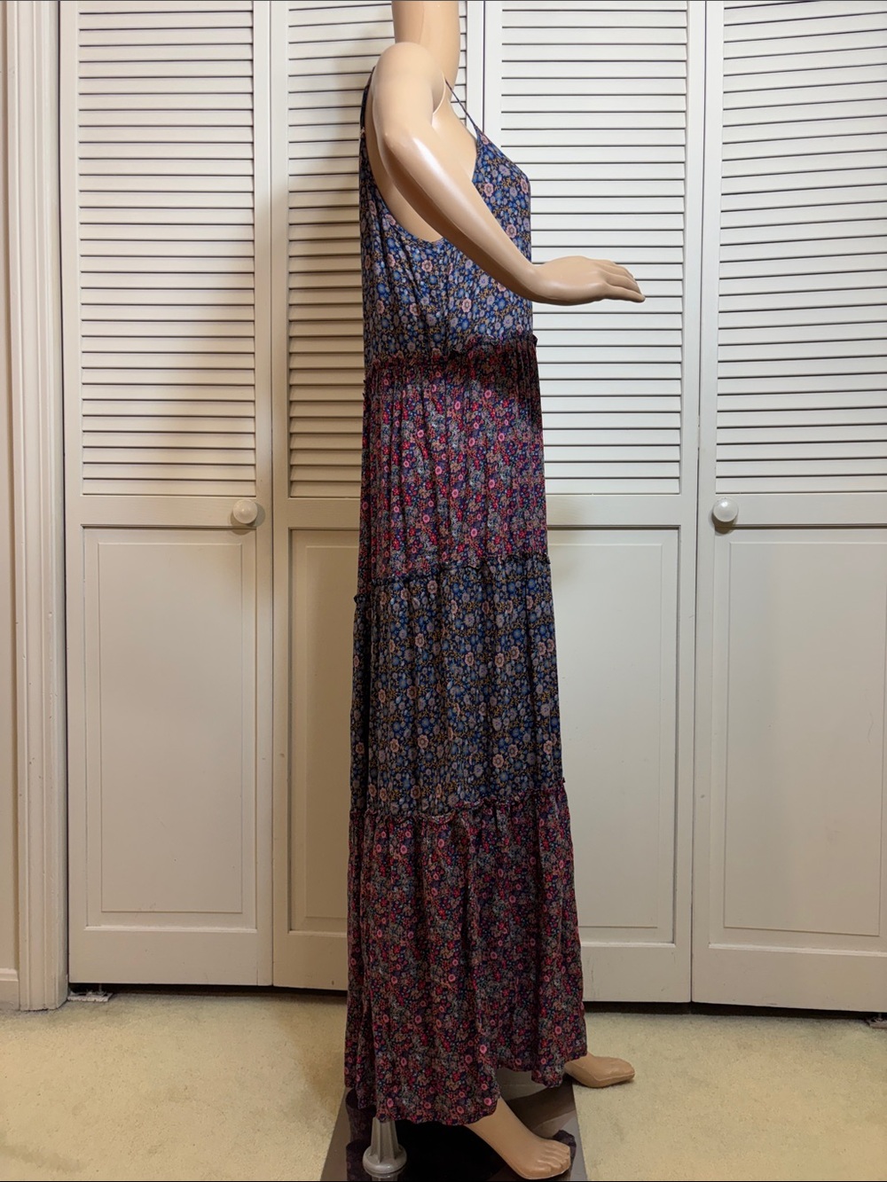 NATURAL LIFE Kaia Floral Tiered Maxi Dress Large/XL - Picture 6 of 14